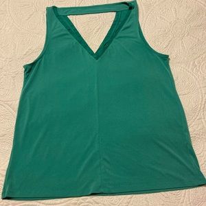 Green Banana Republic sleeveless blouse